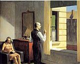 Edward Hopper Hotel by the Railroad painting